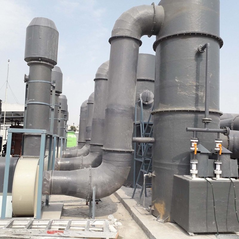 FRP Wet Scrubber Systems